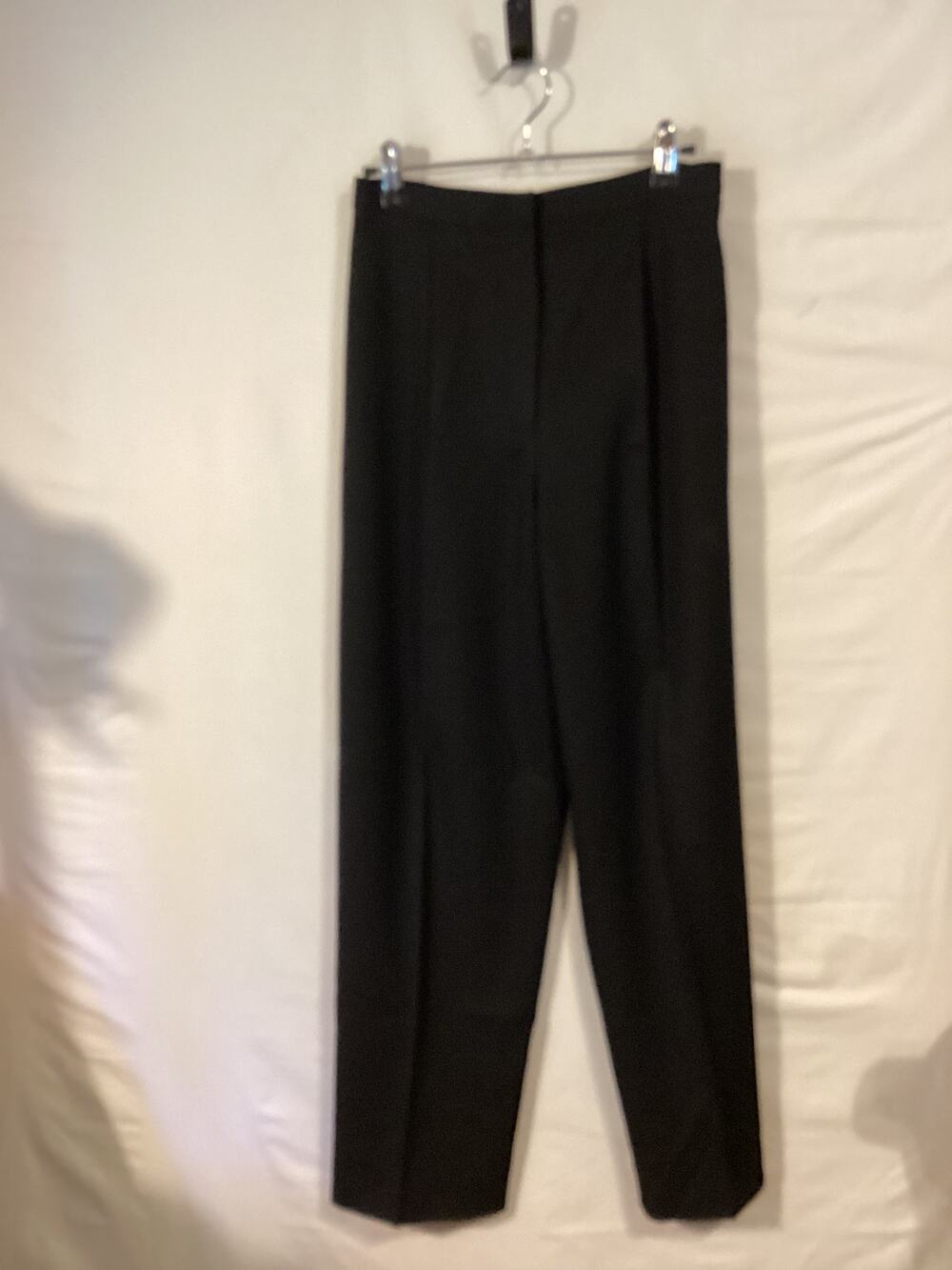 1028 Valerie Stevens Petite Womens Dress Pants Lined Black Size 2P